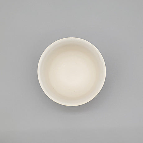 Emui × YUNOMI / HAKU Goblet（Handmade Ceramic / 桐箱入りユノミオリジナル）top view