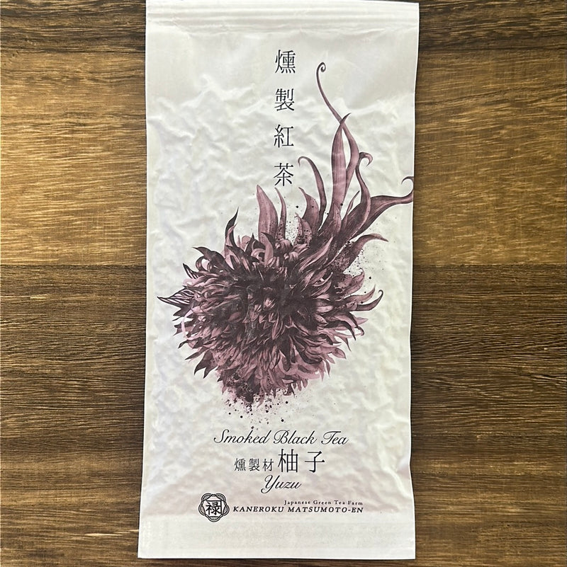Kaneroku Matsumoto Tea Garden: Yuzu Wood Smoked Black Tea 燻製紅茶 ゆず
