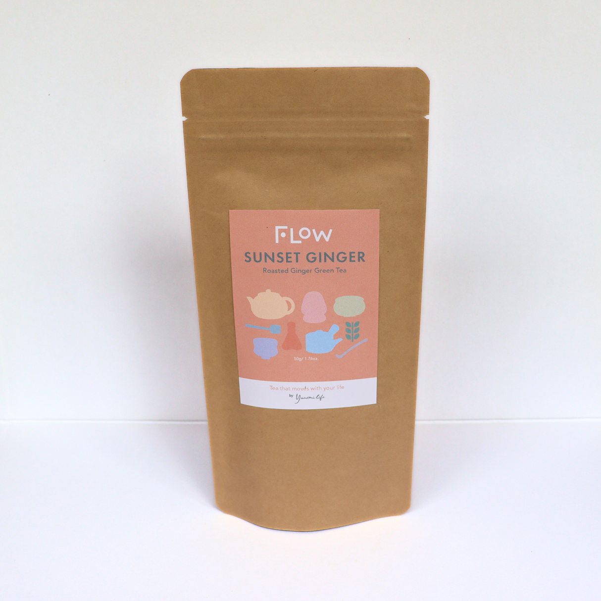 Flow - Sunset Ginger / Ginger Kuki-Hojicha yunomi.life