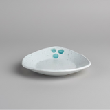 Hiroshi Hirai: Mini plate, Green Accents yunomi.life