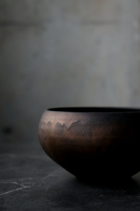 Emi Nakagawa: Handmade Bronzed Matcha Bowl