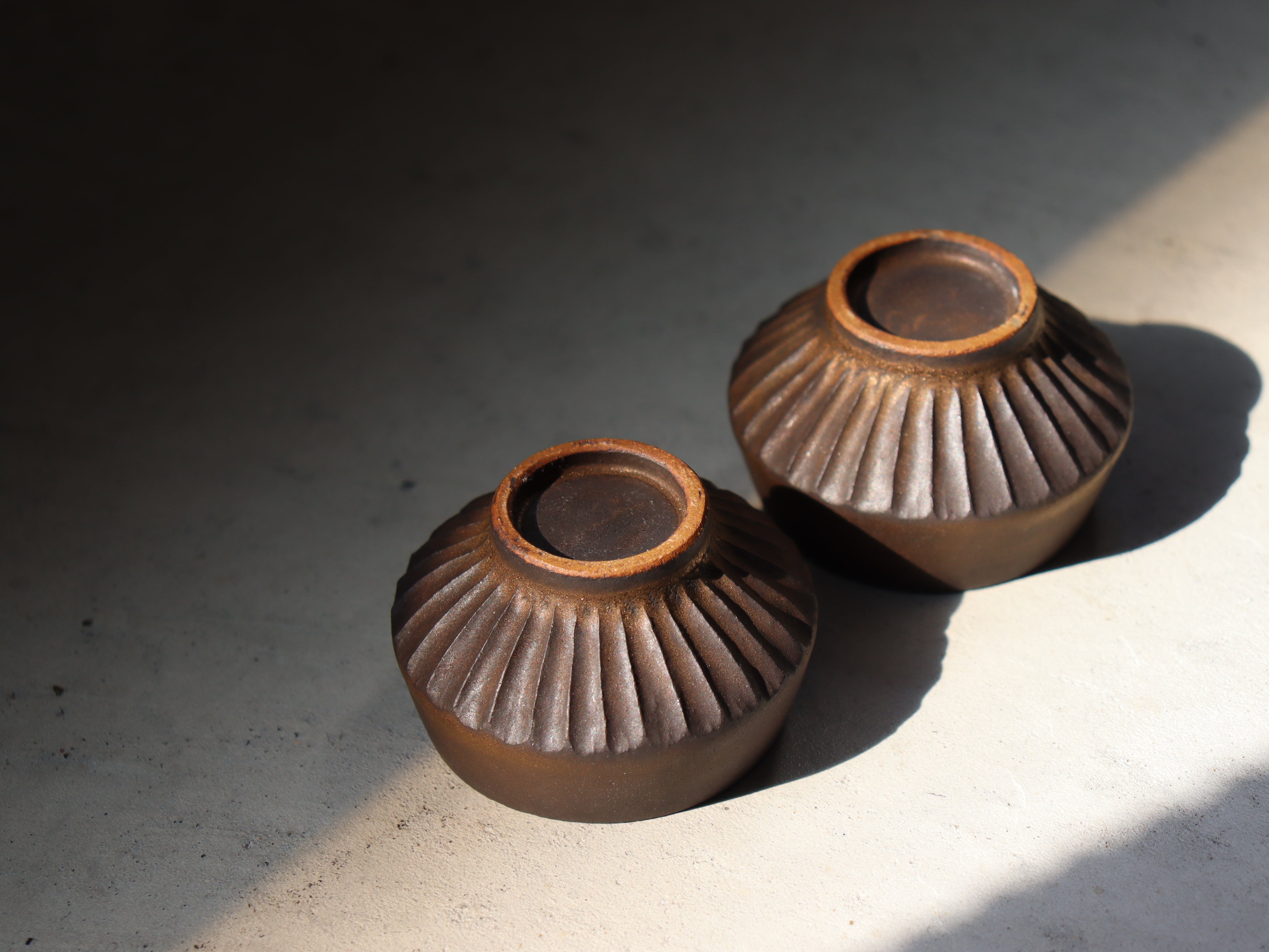 Emui: Handmade Bronzed Guinomi Cup – Yunomi.life