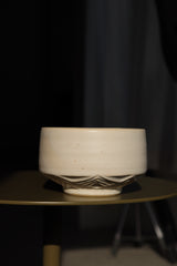 Emi Nakagawa: Handmade Matcha Bowl Hakuto 白灯 (White Lantern) - Star_2