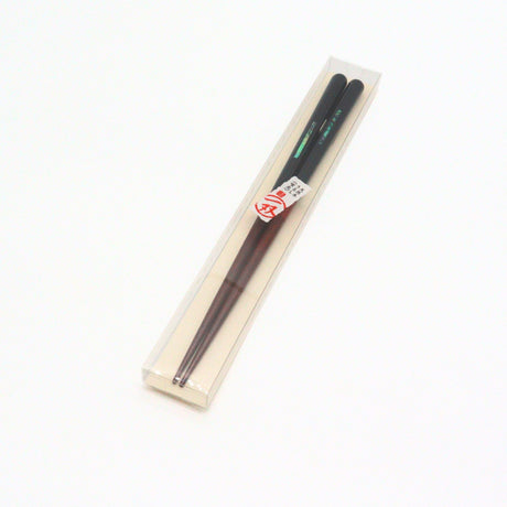 Ishida: "Sasame Yuki" Raden Wakasa Lacquered Chopsticks yunomi.life