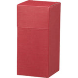 Seiwa 13808: Red textured carton 74 x 74 x 155 mm