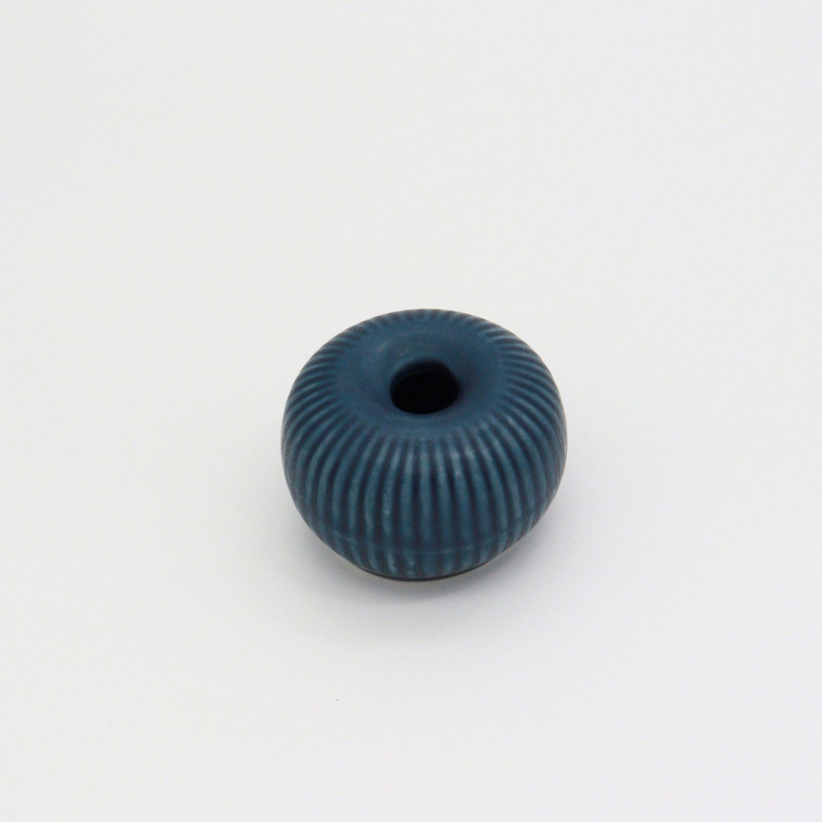 Minoyaki Matcha Whisk Holder (Blue)  / 茶筅くせ直し (青）