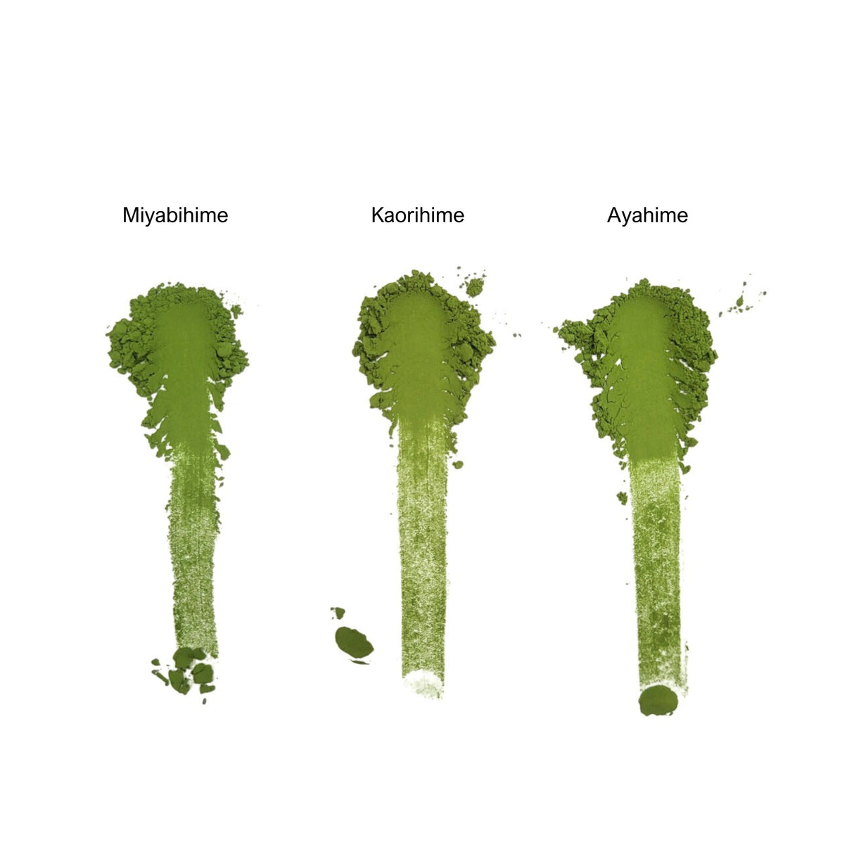 Miyabihime swatches by yunomi.life