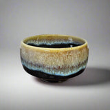 Saikai Ceramics: Hakuwan - Jatenmoku, Porcelain Matcha Bowl with Gift Box - Yunomi.life