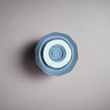 青安窯：手造り美濃焼 ぐい呑5個セット 木箱付き 手造り五様ぐい呑揃い