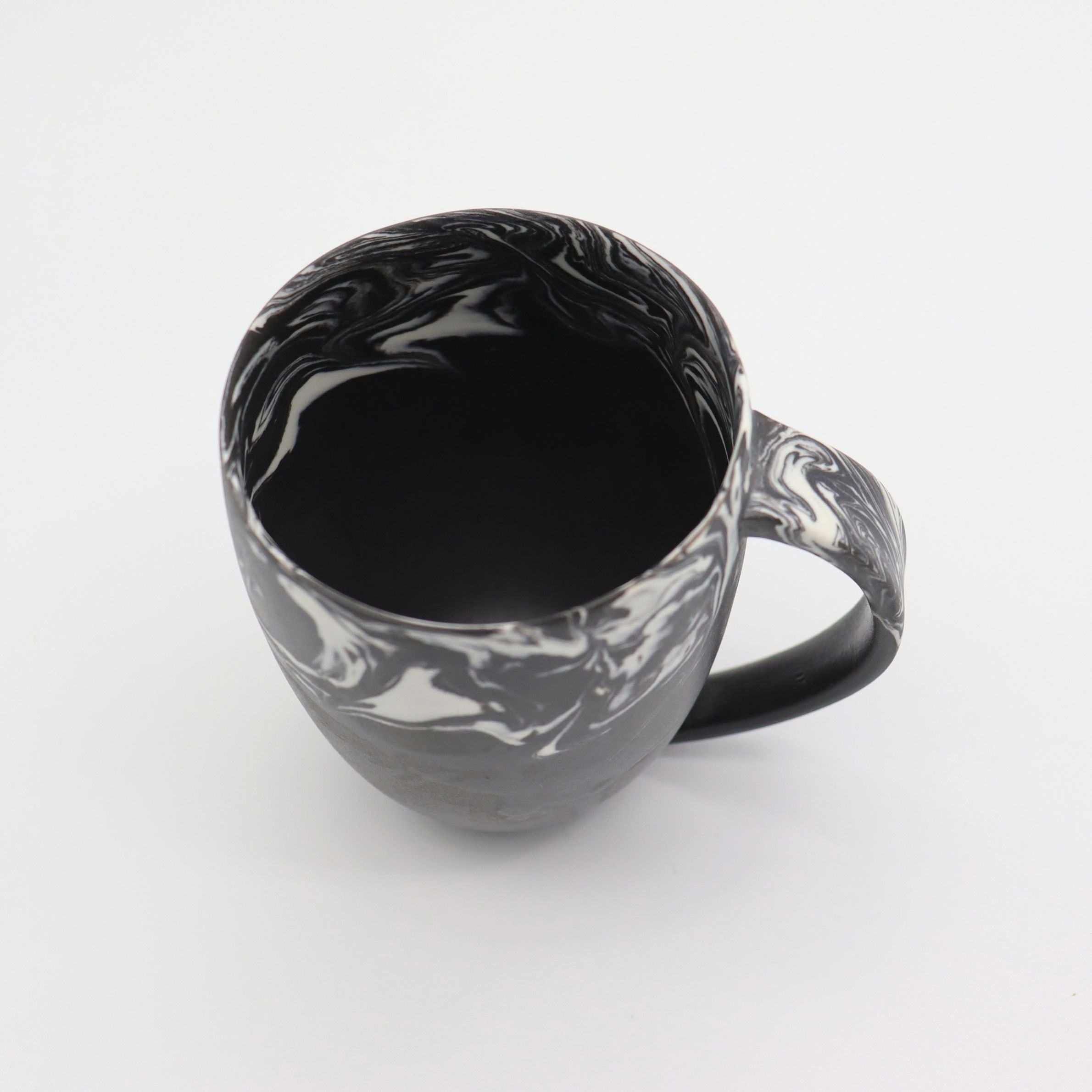 Shinro Yamamoto Black Marble Porcelain Mug Made in Japan | Yunomi.life