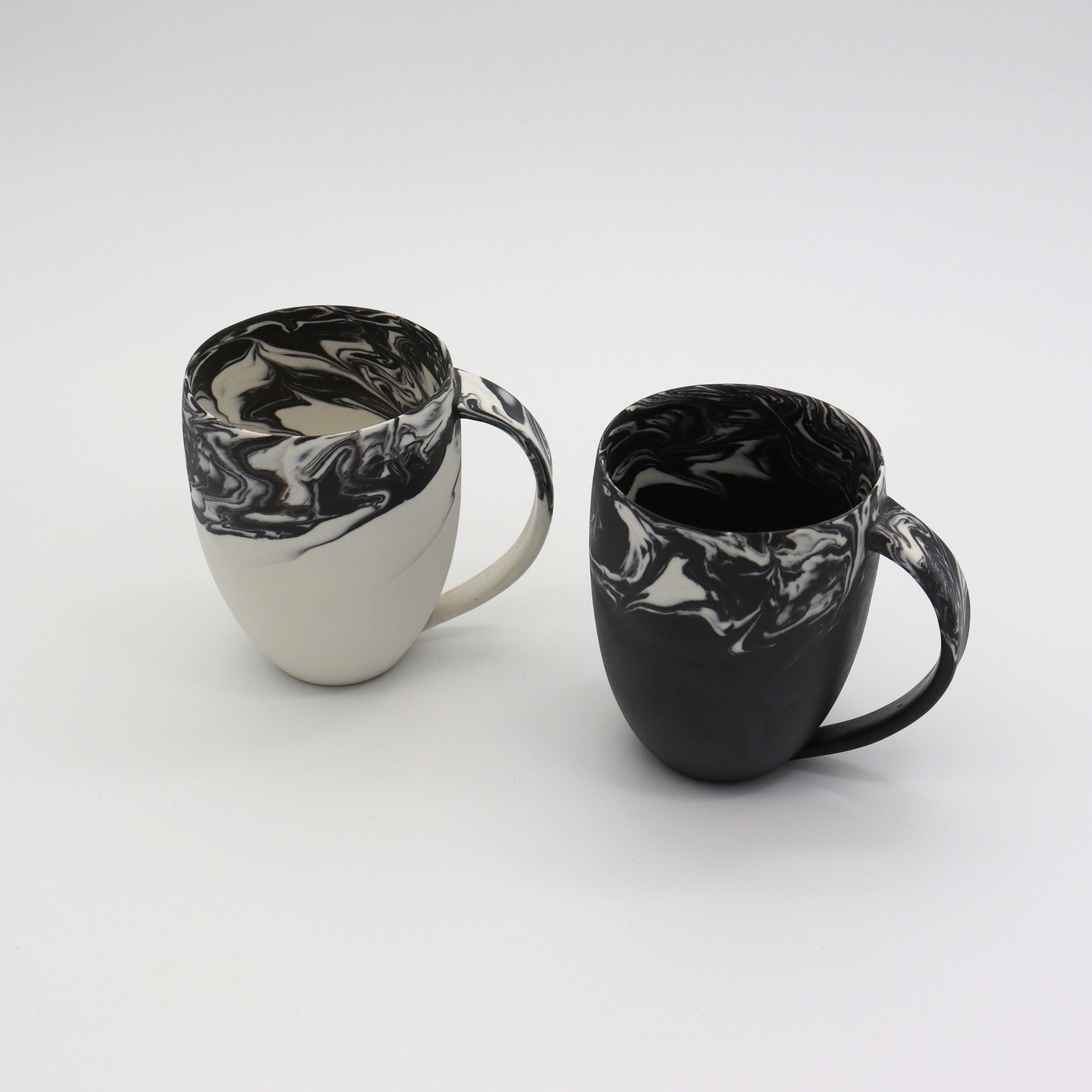 Shinro Yamamoto Black Marble Porcelain Mug Made in Japan | Yunomi.life