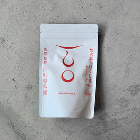Shirakawa Seicha: Tea Bags Takibi Kaoru Hojicha 焚火薫るほうじ茶ティーバッグ