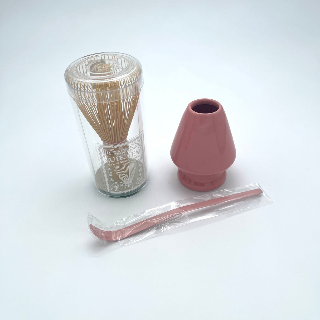 Suikaen: Chasen Matcha Whisk, Laughter (Pink Emi, 笑) – Yunomi.life