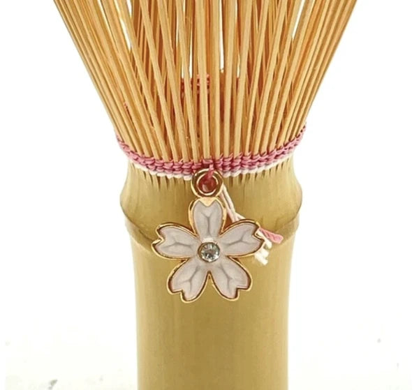 Suikaen: Chasen Matcha Whisk, Laughter (Pink Emi, 笑) 