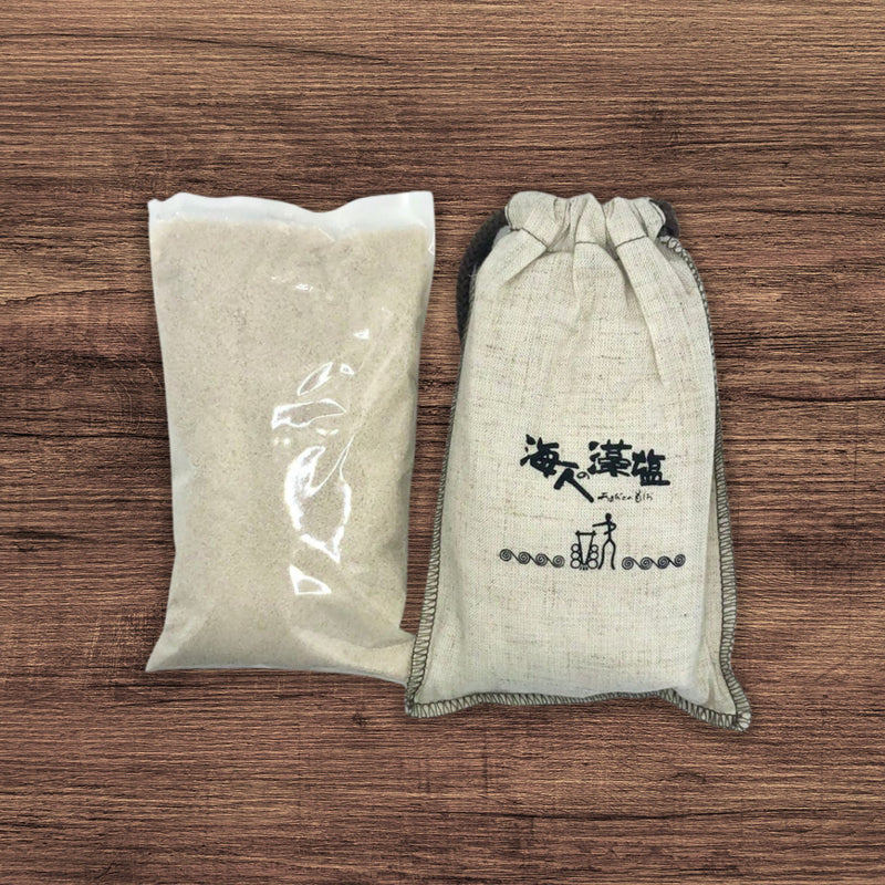 Amabito no Moshio Gourmet Seaweed Salt with Gift Bag by Kamagari Bussan