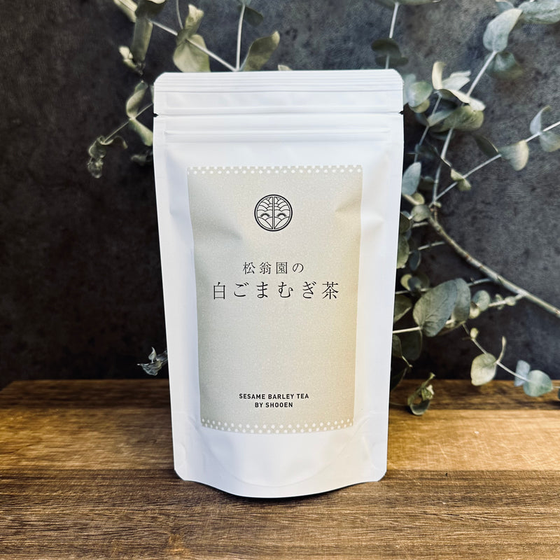 Nabeshima Hida White Sesame Seed Barley Tea (tea packs) Shirogoma Mugicha - 白ごまむぎ茶