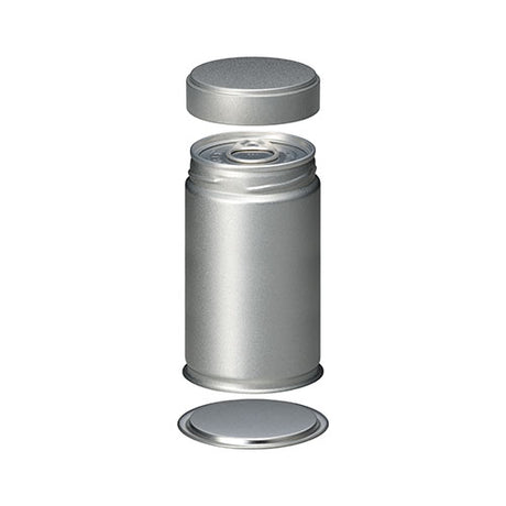 Tea Can, Silver Pull Top (Tin-plated steel, 80g)