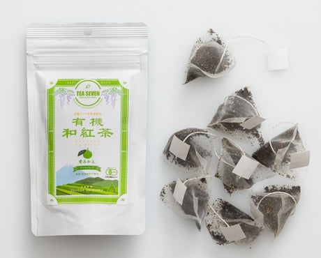 NaturaliTea (Tea Seven) #F2: Organic Black Tea with Green Mikan Citrus 青みかん入り有機和紅茶テイーバッグ