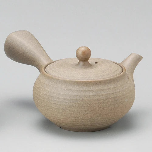 Morimasa Kiln (Y428): Yakijime Tokoname Kyusu Tea Pot (260 ml)