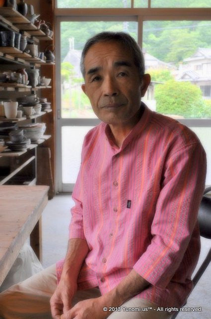 Sawa Houzan: Shigaraki-yaki Shiboridashi Teapot for One - 3
