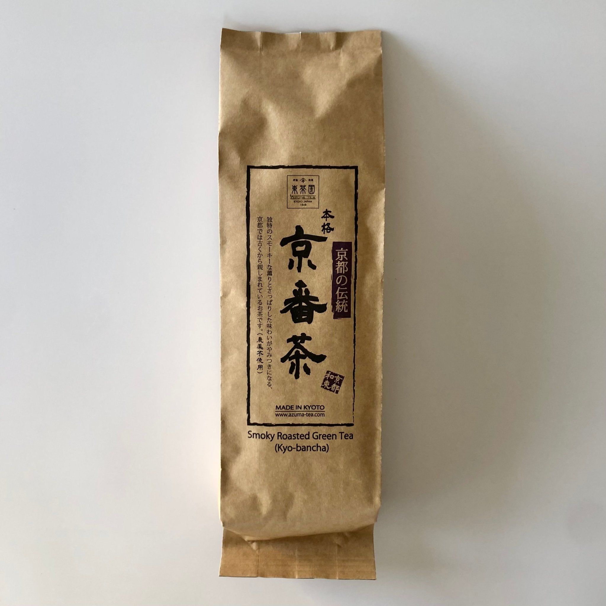 0093.K6 Azuma Tea Garden: Kyobancha Smoky Roasted Green Tea 京番茶