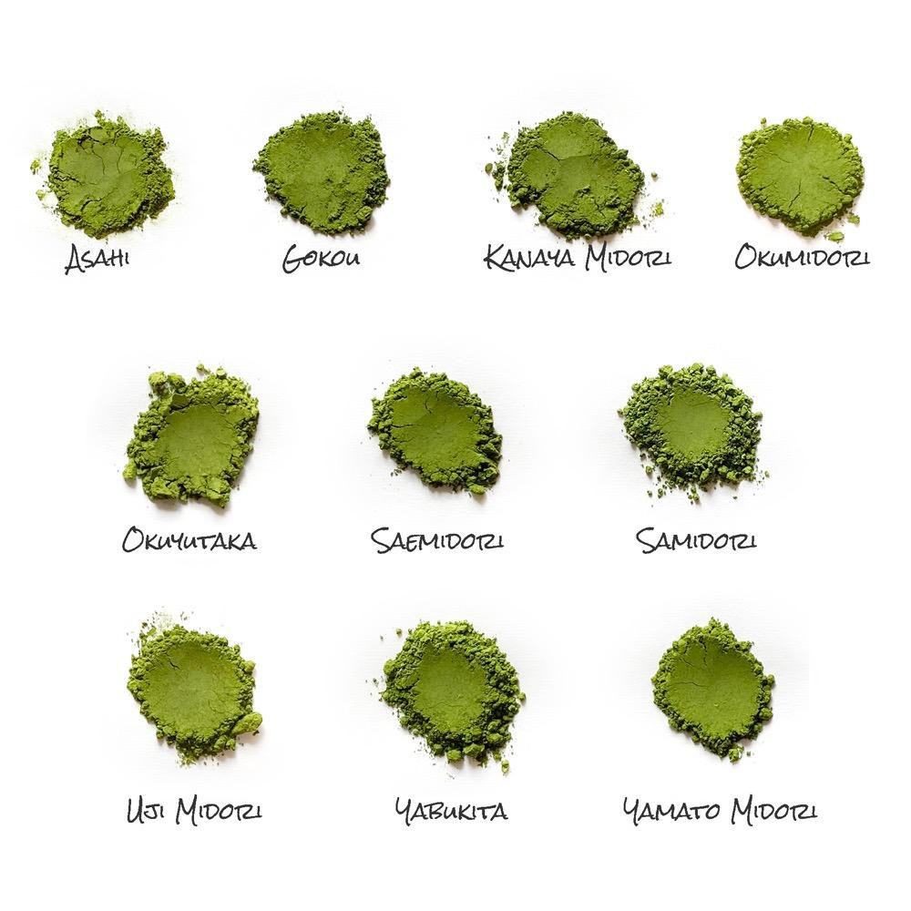 0110.K6 Cultivar Comparison (10g x 10 types): Azuma Tea Garden