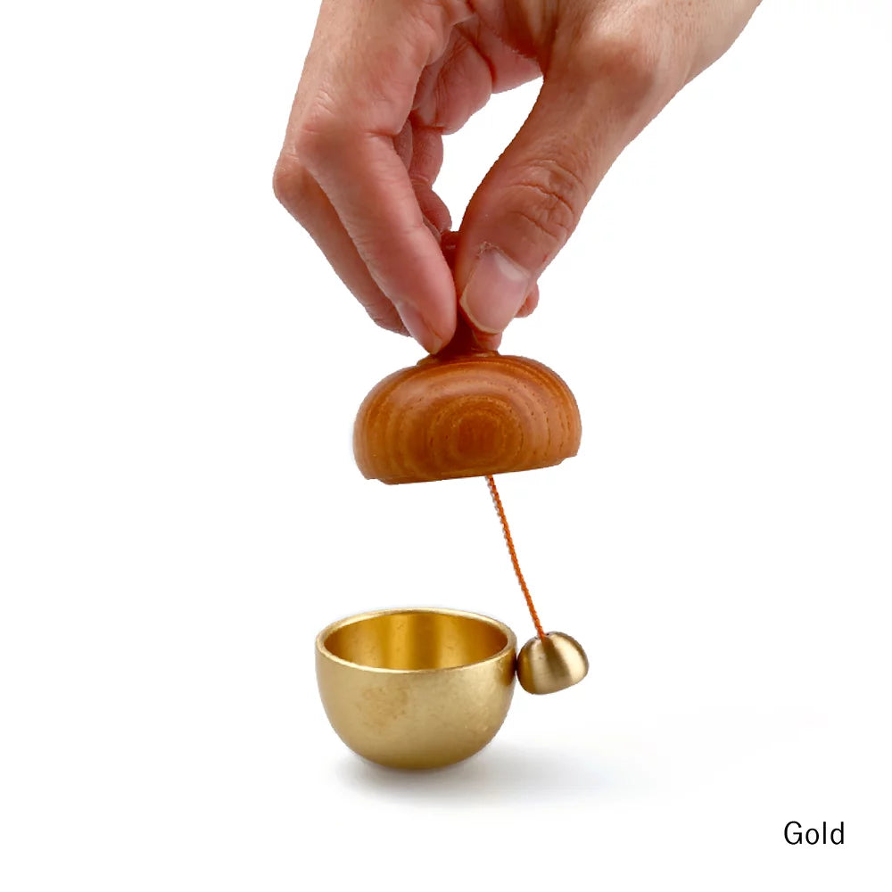 KUON - Madoka Series - Dongurin Mini Singing Bell Bowl - Gold
