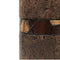 Fujiki Denshiro: Frosted Oyamazakura Bark Chazutsu (Horizontal Stripe) by Arakawa Keitaro 総皮茶筒 大山桜 霜降皮 横 （荒川慶太郎　作） - Yunomi.life
