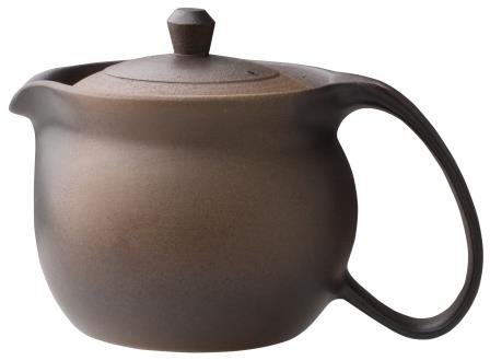 Fujisou: Tea Pot, Supreme Yakijime (450 ml) 至高ティーポット（大）焼締め - Yunomi.life