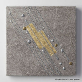 Hana & Haku: Decorative Washi Paper Panel (Grey #2) - Yunomi.life