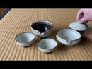Yamamoto Kazuma: Houhin Kyusu 4-piece set, White