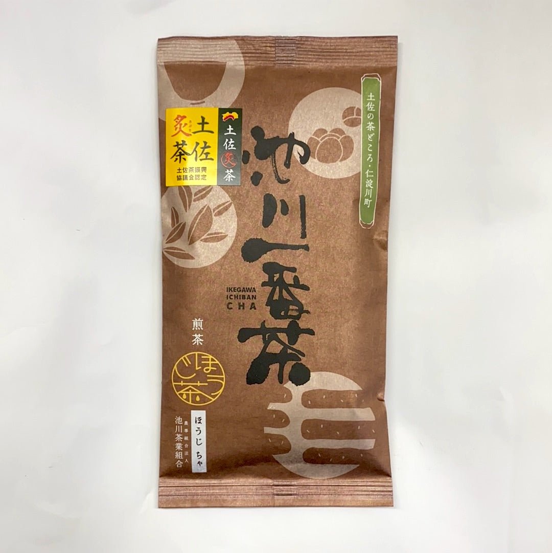 0592 池川茶園組合：春のファーストフラッシュ 高知ほうじ茶（深煎り