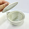 Yamatane キ39-26: Tea Professional's White Porcelain Hohin Tea Pot (Ceramic Mesh, 140ml) 美濃焼 研茶用急須（洞穴茶こし）
