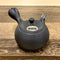 Isobe Ceramics se156: Tokoname Kyusu 180 ml, Ceramic Mesh Japanese Tea Pot, Pine Bark Black 黒松皮
