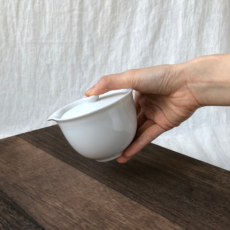 Yamani - Miyama Tableware: Chahaku Hohin Tea Pot - Gyokuro Green (shiboridashi)