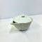 Yamatane: Tea Professional's White Porcelain Hohin Tea Pot (Stainless Steel Mesh, 140ml)