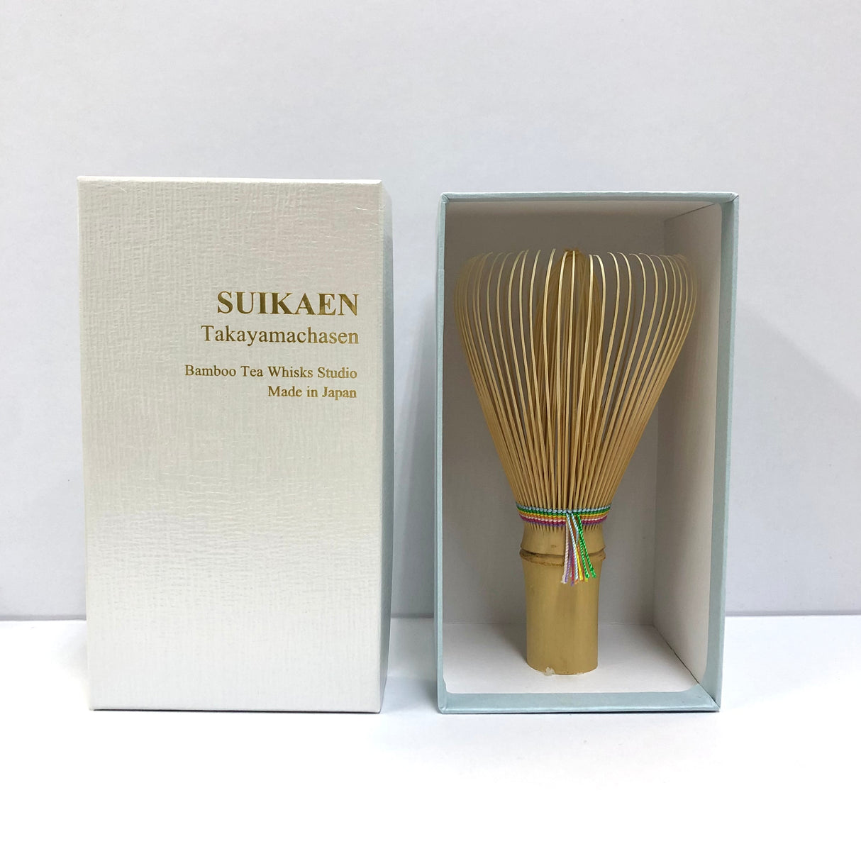 Suikaen: Chasen Matcha Whisk, Rainbow (Niji, 虹)