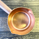 Bronze Sauce Pan 銅両口片手鍋