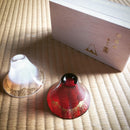 Kimoto Glass: Shofukuhai Mt. Fuji Gold Red and Gold White - Yunomi.life
