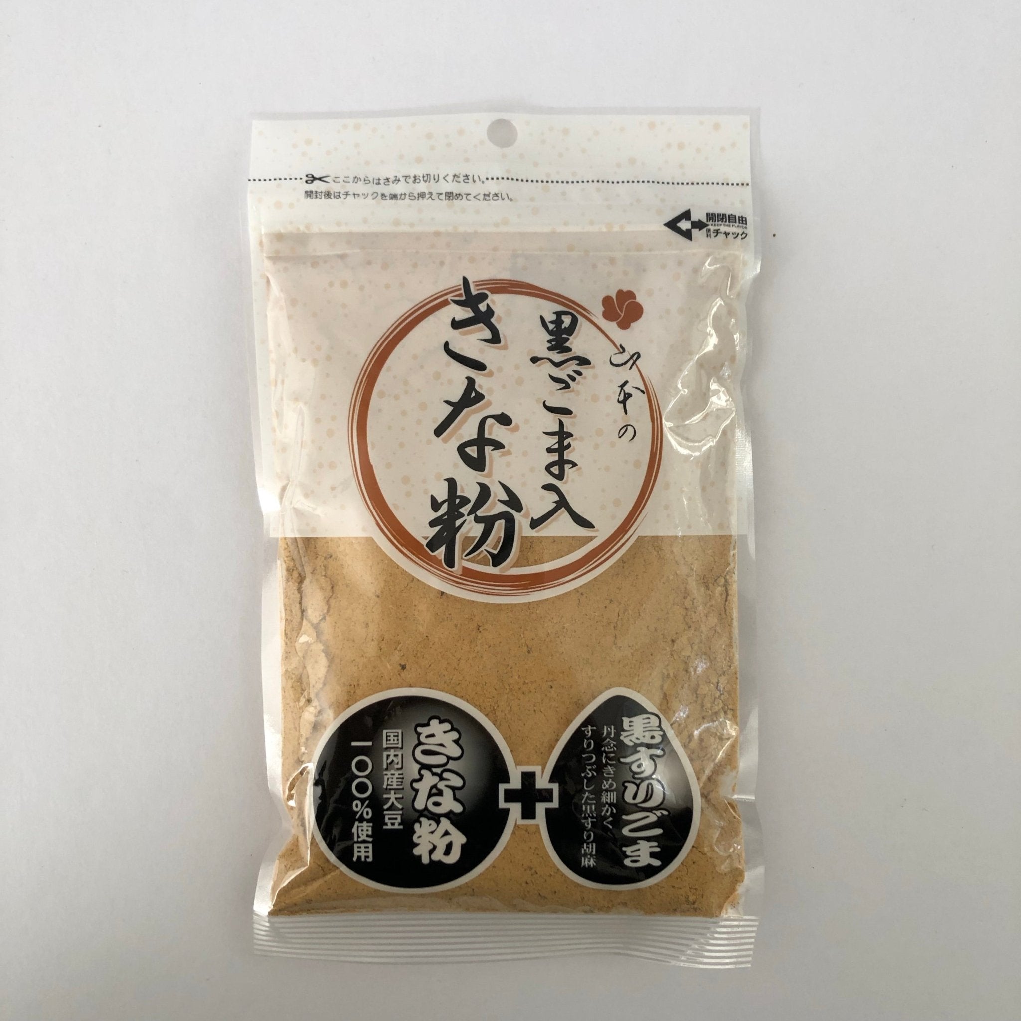 Kinako Soybean flour with Black Sesame 黒ごま入 きな粉