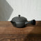 Koizumi: Black Tokoname Kyusu Tea Pot by Kiln Gyokko, 300 ml, 3-406 【玉光】窯変平形千段急須 - Yunomi.life