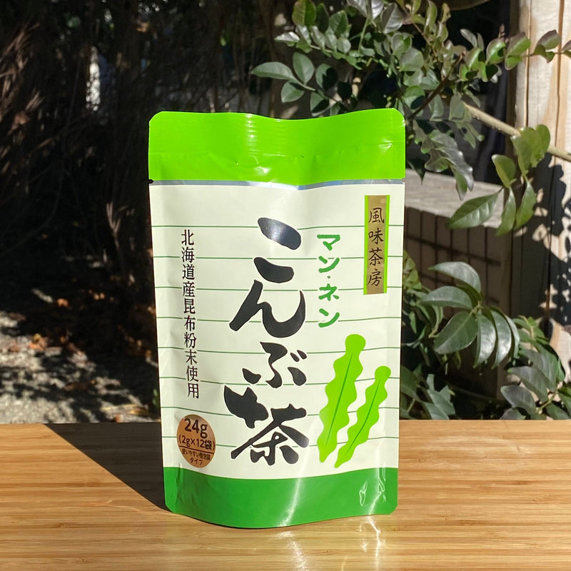 Mannen: Kombucha こんぶ茶 Kelp Soup Powder Tea –