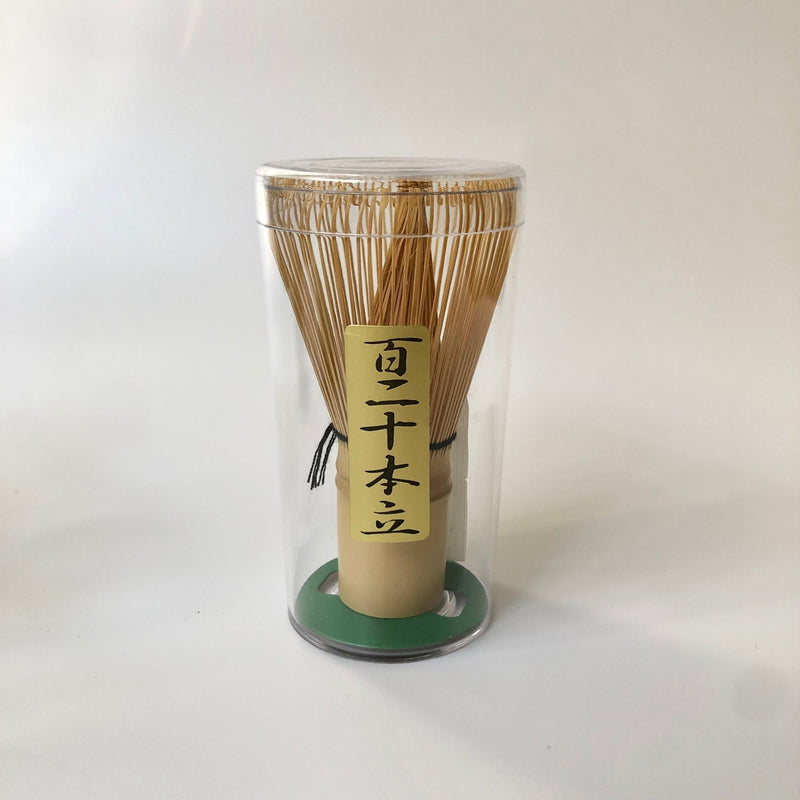 Basic Matcha Bamboo Whisk Chasen - 120-prong –