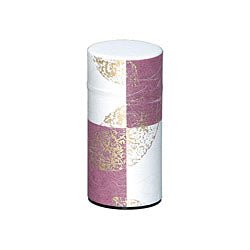 Okumura Seikan: Tea Can, Washi Paper - Gold leaf purple　讃香　紫 - Yunomi.life