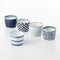 Saikai Ceramics: 5-piece Aritayaki Soba Cup Set, Indigo Design Series - Yunomi.life
