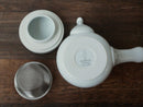 Saikai Ceramics: Essence - Torso Kyusu Tea Pot (White, Porcelain) - Yunomi.life