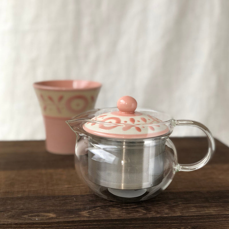 Saikai Ceramics: Gaeden, Tea Cup, Baby Pink - Yunomi.life