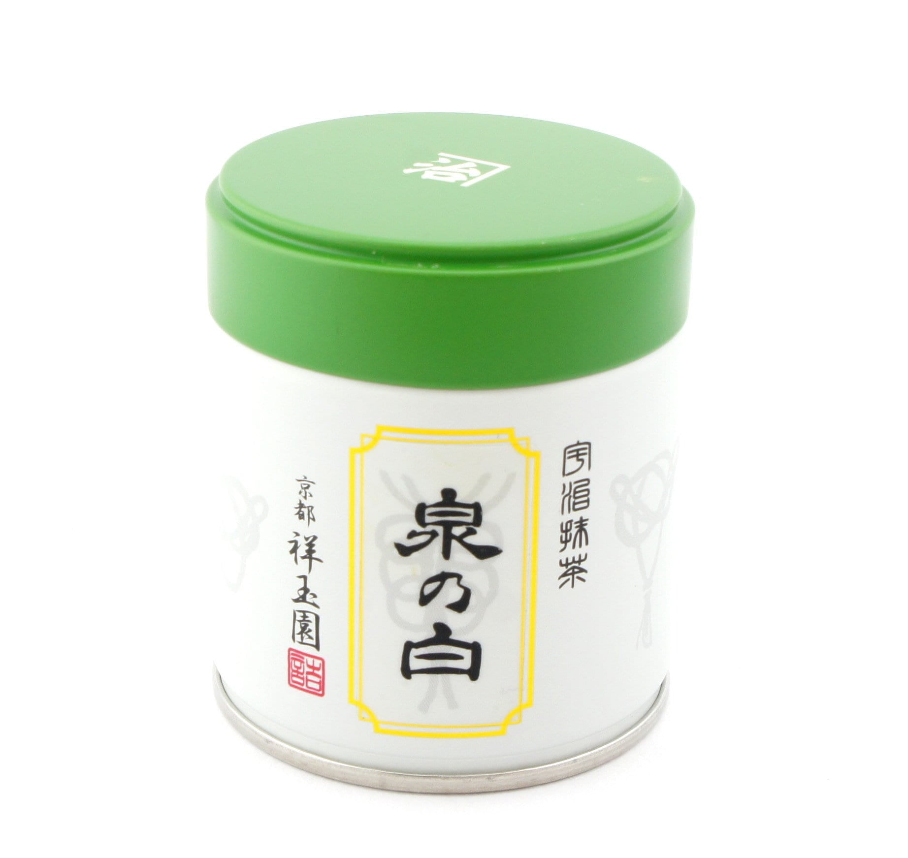 Shogyokuen: Matcha Izumi no Shiro, Standard Ceremonial Grade (40g can,  Spring Harvest) 泉の白