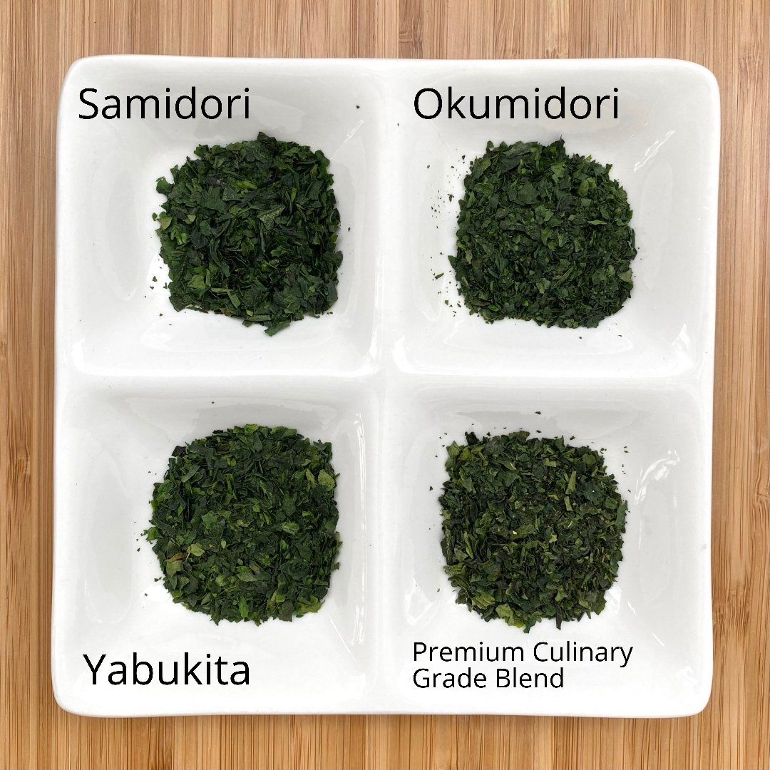 Shogyokuen: Tencha Green Tea Leaves, 4-level Sampler Set – Yunomi.life