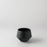 Yamatsu Kiln (Minoyaki, Gifu): Minimalist Frustum Sencha Cup, Black
